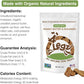 Organic Peanut Butter & Molasses Dog Treats – Healthy, Crunchy, Vegan Biscuits with Whole & Real Ingredients – All Natural & USA‐Baked, 7 oz