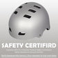 Bike Helmet 3 Sizes for Teenager Kids Youth Adults,Bavilk Skateboard Helmet Adjustable Multi-Sport Bicycle Cycling Scooter Roller Skate Inline Skating Rollerblading for Girls Boys Women Men Teen