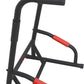 Sunny Health & Fitness Power Tower, Dip Bar, Push-Up & Pull Up Assisting Parallette Station w Optional Rock Climbing Grip Trainer