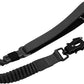 20” Strong Short Leash for Dog, Heavy Duty Bungee Dogs Leash with Padded Handle Car Seatbelt, Small Dog Training Leashs for Large or Medium Dogs - Can be Used with Other leashes (Black)