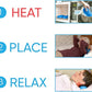 Dr. Cohen’s Heatable Massage Pad - FSA Eligible AcuPad - Full Body Massage Pad with Heat - Manual Body Massager for Neck and Back Pain Relief (Pack of 2)