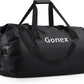 Gonex 40L 60L 80L Extra Large Waterproof Duffle Travel Dry Duffel Bag Heavy Duty Bag with Durable Straps & Handles for Kayaking Paddleboarding Boating Rafting Fishing