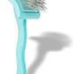 Chris Christensen Big G Dog Slicker Brush for Dogs (Goldendoodles, Labradoodles, Poodles), Groom Like a Professional, Fluff Detangle Style, Saves Time Energy, Teal, Medium