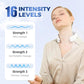 4-Head Electric Massagers Set, Vagus Nerve Stimulator Neck, 6 Modes & 16 Levels, Ergonomic Design, Promote Muscle Relaxation (White)