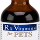 Rx Vitamins Liquid Immuno Dog and Cat Immune Support - L-Lysine for Cats - Reishi Mushroom Supplement for Dogs - Feline & Canine Immune System Support - Bacon Flavor - 4 oz