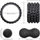 Kipika Back Roller Wheel,Back Stretcher,Back Cracker,Yoga Wheel, Foam Roller for Back Pain Relief and Posture Correction with Massage Ball