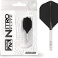 RED DRAGON Darts – Nitro Flite Integrated Flight & Shaft System – No.2 Shape and Design - Available in Short, Intermediate & Medium - Available in Variety of Colours - Professional Darts Accessories