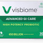 Visbiome® Advanced GI Care - High Potency Probiotic 450 Billion Strength - 30 Packets Unflavored Powder - Original De Simone Formulation - Shipped Cold in Recyclable Cooler with Temperature Monitor.