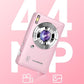 Digital Camera, 44MP FHD 1080P, 16X Zoom, 32GB SD Card, Compact Camera for Kids Teens Adults, Pink