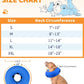 Supet Inflatable Dog Cone Collar Alternative After Surgery, Dog Neck Donut Collar Recovery E Collar to Stop Licking, Soft Dog Cone for Medium Large Dogs