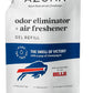 Azuna All-Natural Odor Remover Gel Refill Pouch | Air Purifier with Tea Tree Oil | Plant-Based & Long Lasting | For Pet Odors, Smoke & Strong Odors | Smell of Victory | 24 oz.
