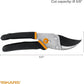 Fiskars Bypass Pruning Shears, 5/8-Inch Cut Capacity Garden Clippers, Gardening Scissors with Sharp, Rust Resistant Steel Blade