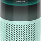 AIRROMI Air Purifier for Bedroom Home,HEPA Filter,Covers Upto 549 Ft²,Quiet 360°intake Air Cleaner with Fragrance ponge for Better Sleep,Night Light,Filters Smoke,Pet Dander,Allergies,Dust,A2005Turquo