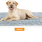 Dog Bed Mat for Car Back Seat Extenders, Washable Non-Slip Travel Cover for Back Seat - 24.8"x54", Grey