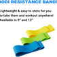 Beachbody Resistance Bands for Booty and Thigh Workouts, Unisex Strength Workout Exercise Loops for Women & Men, Light, Medium & Heavy Resistance Levels, 12 Inch, 3 Pack