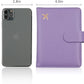 Melsbrinna Rfid Passport Holder for Travel women/Men, Cute Passport Wallet Rfid Blocking Card Slots, Rfid Passport Cover/CaseTravel Wallet, Passport Book Holder (1, Purple)