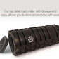 321 STRONG 5 in 1 Foam Roller Set Includes Hollow Core Massage Roller with End Caps, Muscle Roller Stick, Stretching Strap, Double Lacrosse Peanut, Spikey Plantar Fasciitis Ball, All in Giftable Box