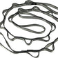 FOSER 2pcs Daisy Chains, Yoga Hammock Extension Strap, Adjustable Nylon Strap Fitness Pilates and Exercise Extend Strap