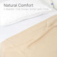 Luxury Cotton Blanket King Size – Soft & Breathable Herringbone Weave – Lightweight All-Season Bed Blanket for Warmth & Comfort – Cozy, Durable