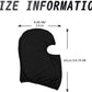 2 PCS Balaclava Full Face Mask Head Mask Ski Mask Windproof Face Cover Motorcycle Balaclava for Women Men