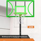 Aimking Basketball Hoop Outdoor 3.3-10FT 5s-Rapid-Adjustable, 40/44 inch Shatterproof Backboard & Enlarged Base, Portable Basketball Hoop & Goal for Kids/Adults/Families in Poolside/Backyard/Indoor
