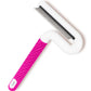 Pet Flea Comb for Dogs & Cats - Grooming Tool with Long & Short Steel Teeth, Safely Removes Tangles and Knots, Gentle Detangling Brush for Pet Hair (TG2044)