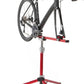 FEEDBACK SPORTS | Sprint Bike Repair Stand | Compact Bicycle Workstand W/Tripod Base | 360-Degree Rotation | Dropout Style Mount | Red