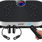 AXV Vibration Plate Exercise Machine Whole Body Workout Vibrate Fitness Platform Lymphatic Drainage Machine for Weight Loss Shaping Toning Wellness Home Gyms Workout