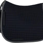 HORZE Adepto Quilted Quick-Dry Dressage Saddle Pad for Horses with Two-Tone Trim
