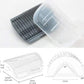 IMISNO Cat Self Groomer Toy Wall Corner Massage Comb Perfect Massager Brush with Catnip (4 PCS Gray)