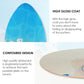 seething 35 Inch Skimboard with High Gloss Coat Wood Skim Board for Beginners,Kids, Teenagers, Adults and All Skimming