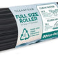 Oceanfoam Tidal Roller - Charcoal - Muscle Massage Foam Roller for Back Pain & Stretching - Firm and Ergonomic Wide Wave Textured - Yoga, Athletics, & Wellness - Full Size, 20" x 5"