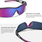 BEACOOL Polarized Sports Sunglasses for Men Women Youth Baseball Cycling Running Fishing Golf Motorcycle TAC Glasses UV400