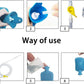 Enema Kit – 2L Enema Bag– 5.0ft. Long Silicone Hose – 5 Multi-Size Reusable Tips – Controlled Water Flow – for Colon Detox Cleanse Enemas