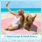 Oversized Turkish Beach Towel Blanket XXL Cotton Sandproof Towels Boho Woven Extra Large Big Sand Free Giant Throw Thick Blankets Huge Quilt XL Picnic Camping Necessities Cloud For Adult Gifts