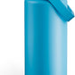 Insulated Water Bottle with Straw - Encool Stainless Steel Water Bottle, Leak-Proof, BPA-Free, Double Wall Vacuum Keeps Cold for 24 Hours for Sports, Travel, School (32 oz, Azure Blue)