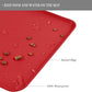 Waterproof Pet Feeding Mat with High Raised Edges, Heavier and Thicker Placemats for Cat Dog Water Bowl with BPA Free, Dogs Cats Food Mats for Messy Drinkers to Prevent Spill and Protect Floors