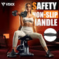 VEICK 25/55 lbs Adjustable Dumbbell with Anti-Slip Turning Handle, Fast Adjust Weight for Men Women, Exercise Equipment with Tray for Home Gym Full Body Workout Fitness