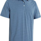 Men's Golf Polo Shirts Short Sleeve Striped Performance Moisture Wicking Dry Fit Golf Shirts for Men