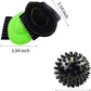 Gradient Fitness Therapy Stretching Belt, 12 Circle Multi Ring Stretching Belt (1.5 inches wide x 86.6 inches long), Therapy Equipment, Yoga Stretcher Strap,Leg Stretcher. Equipped with arch foot pads and pointed massage balls(BLACK)