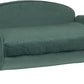 Paws & Purrs Cat Sofa Bed, Pet Couch for Indoor Cats Elevated Cat Beds with Removable Washable Mattress Cover for Kitten, Puppy or Small Animal- 31.5" Wide, Teal