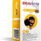 BRAVECTO Chew for Dogs, Flea & Tick, 1 Chew, 12 Week Supply, 4.4-9.9 lbs., Yellow Box