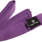 Hugger Mugger D-Ring Cotton Yoga Strap - Super Strong Cotton, Metal D-Ring Buckle, Multiple Lengths Available