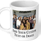 Personalized Coffee Mug, Custom Photo Text 11 Oz Ceramic Mug, Customized Picture Name Tea Cup, Unique Gift Idea, Taza Cafe Personalizadas Fotos, Cute Custom Gifts Mom Women Men, Father's Day, White