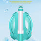 W WSTOO Kids Full Face Snorkel Masks,Suitable for Beginners Dry Top Snorkeling Gear,Can Your Mouth or Nose to Breathe,180 Degrees Panoramic View,Anti-Fog Anti-Leak,Summer Travel and Vacationing Gifts
