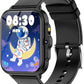 Smart Watch for Kids, 1.85" Fitness Tracker Pedometer Watch, Health, Sleep Monitor, Puzzle Games, Alarm Clock, Camera, Music Player, Torchlight, Activity, Gift Toys for 4 - 13 Years Old Boys and Girls