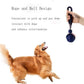 Dog Ball with Rope Toy,Ball on a Rope Dog Toy for Medium and Small Dog Tough Rope Toy Non-Toxic and Durable Dog Balls Toys