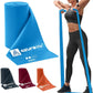 Professional 8 Yards Bulk Resistance Bands Rolls or 5,6,7 ft. Long Non-Latex Elastic Exercise Bands, Stretch Bands for PT, Yoga, Pilates, Rehab, at-Home or The Gym Workouts
