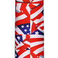 Harrison Howard Stretchy Tail Bag Breathable Horse Tail Guard Slip on Design Protect Horse Tail 2 Strand Closure Straps Keep Tail Clean & Protected 22" L Length Makes Grooming Easy-Flag Grid