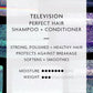 R+Co Television Perfect Hair Shampoo & Conditioner Set + Sample (0.5oz) | Lightweight + Smoothing + Volume | Vegan + Cruelty-Free | 8.5oz (pack of 2)